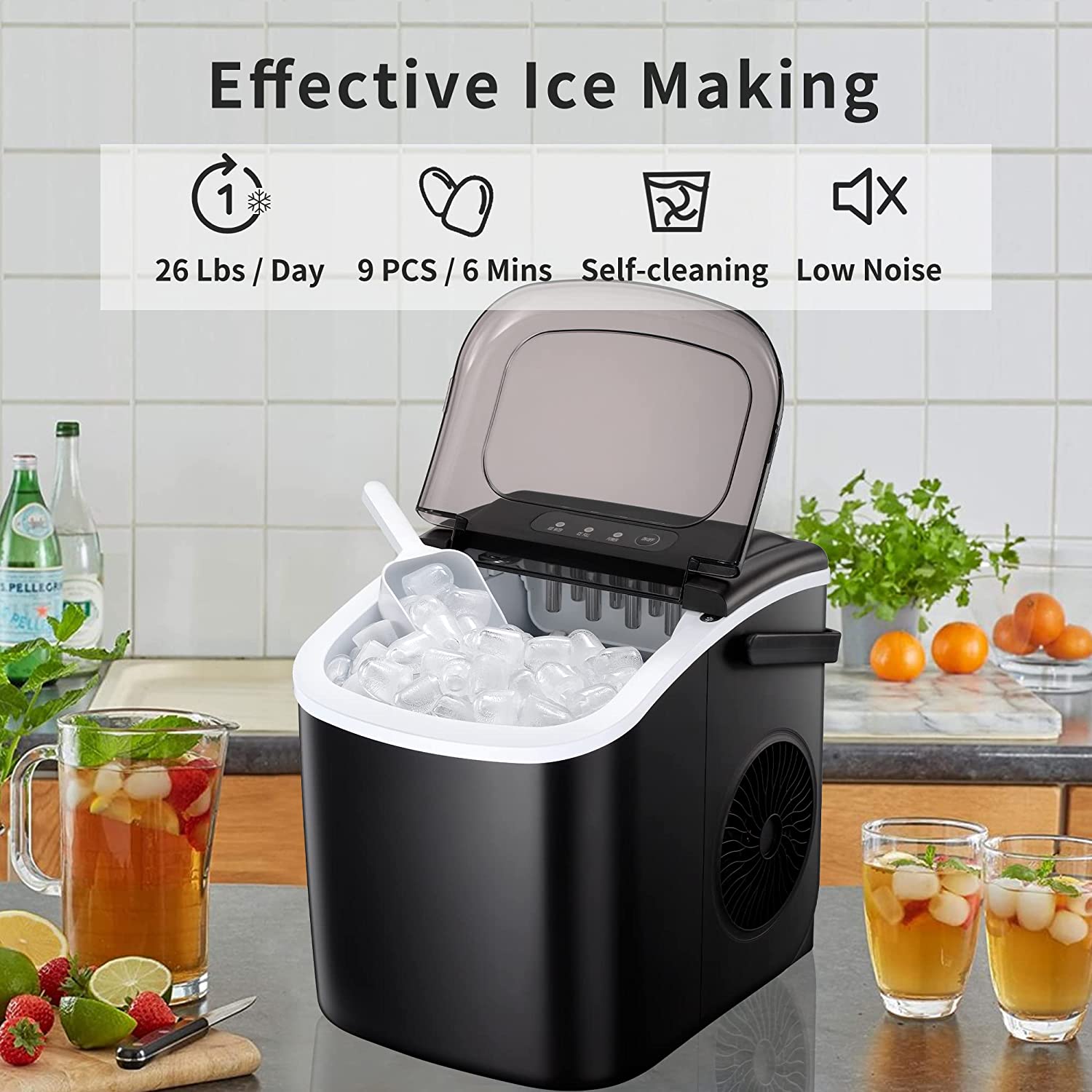 دستگاه یخ ساز قابل حمل مدل COWSAR Ice Makers - ارسال 10 الی ۱۵ روز کاری
