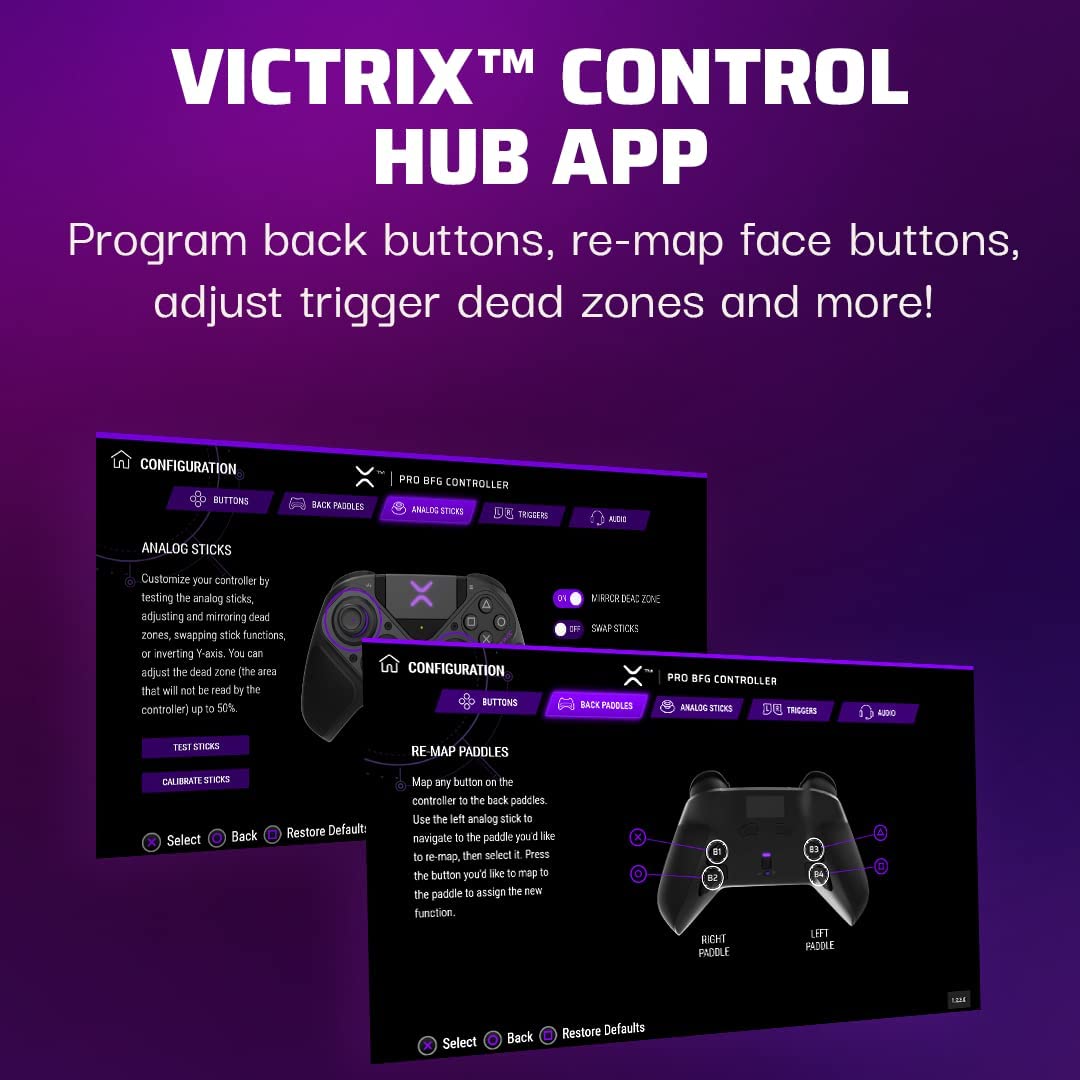 کنترلر بی سیم Victrix ProCon BFG برای PS5، PS4، PC - ارسال ۱۰ الی ۱۵ روز کاری