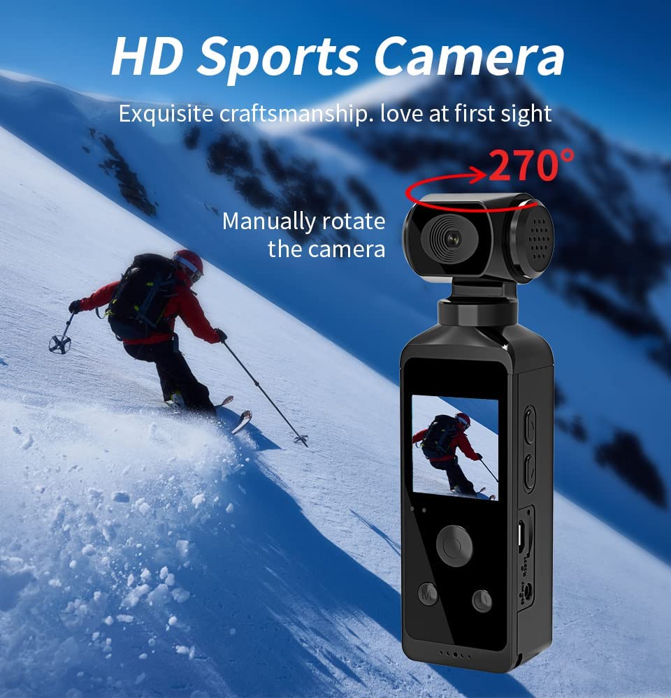 دوربین اکشن جیبی مدل HD Action Cam RH-04CAM - ارسال 10 الی 15 روز کاری
