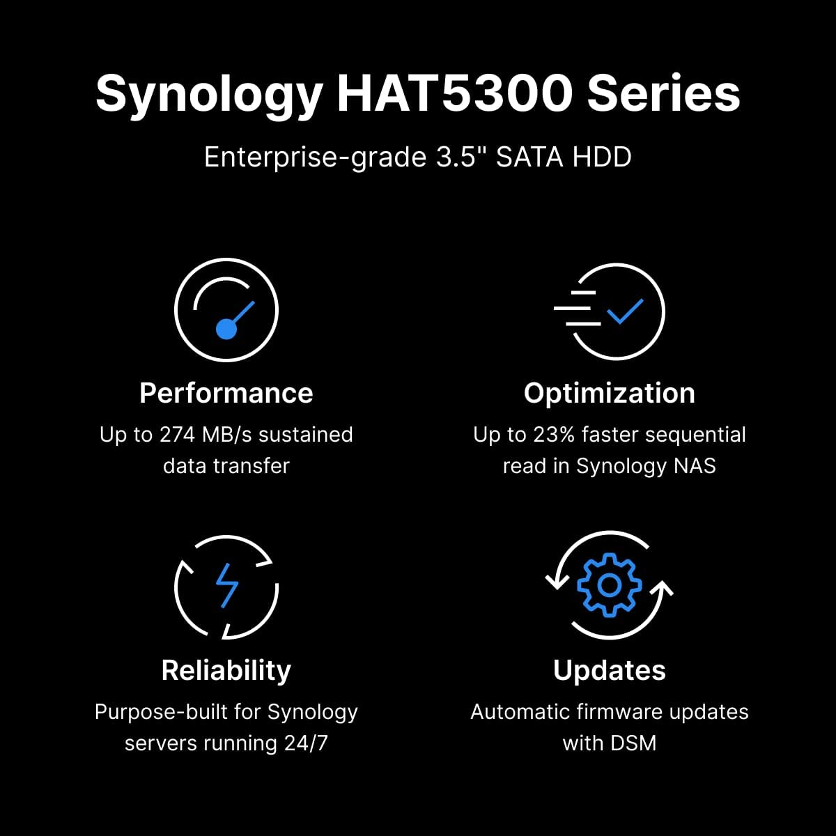 هارد اینترنال سینولوژی مدل Synology Enterprise 3.5 18TB - ارسال 215 الی 20 روز کاری