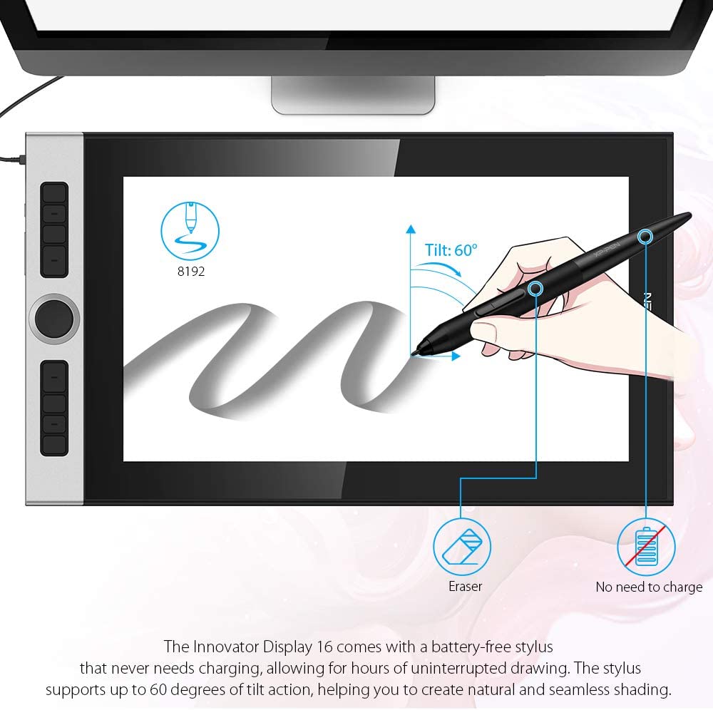 تبلت طراحی ایکس پی-پن XP-PEN Innovator Display 16 Graphics Drawing - ارسال ۱۰ الی ۱۵ روز کاری