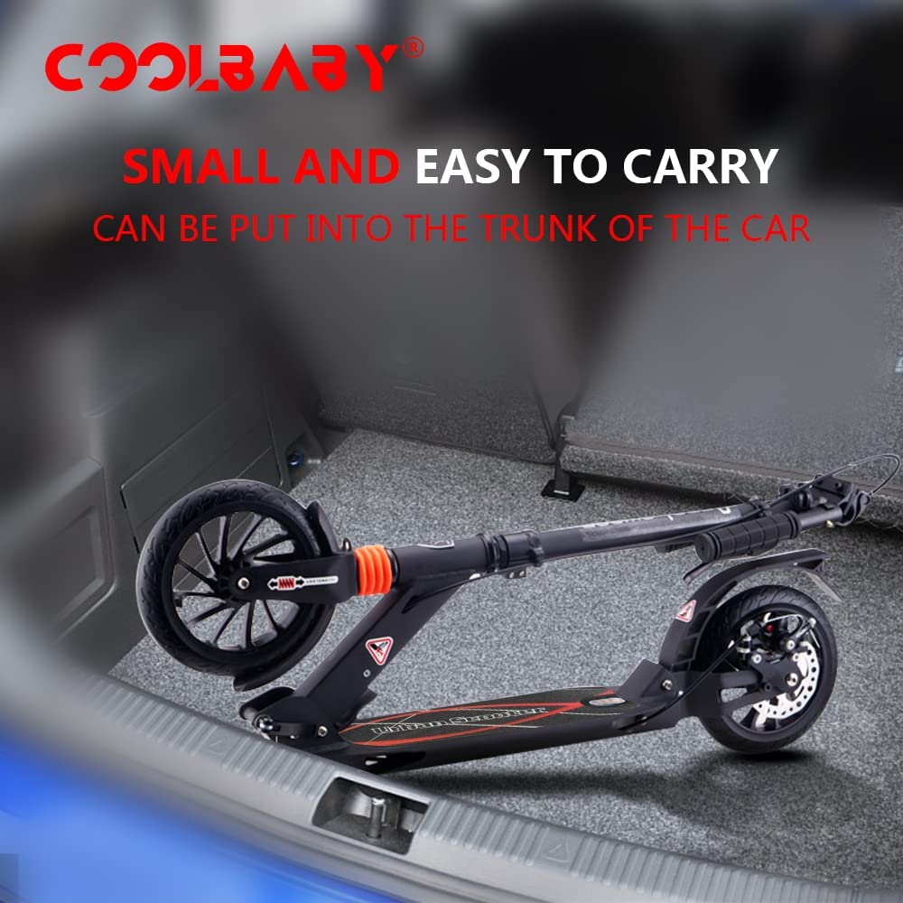 اسکوتر تاشو COOLBABY مدل Two wheels Folding Kick - ارسال ۱۰ الی ۱۵ روز کاری