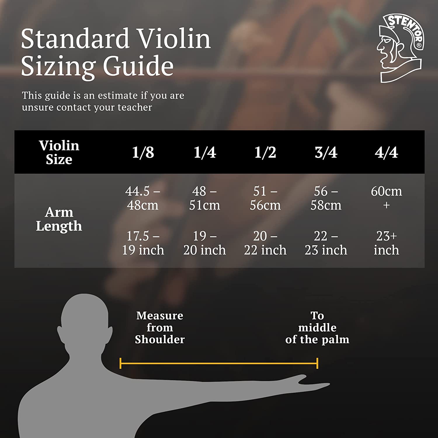 ویولن استنتور Stentor 1400A2 Violin - ارسال ۱۰ الی ۱۵ روز کاری