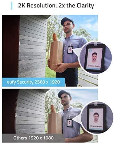 زنگ ویدیوی مدل eufy Security Wi-Fi Video Doorbell - ارسال ۱۰ الی ۱۵ روز کاری