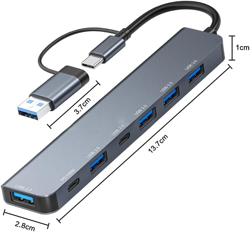 هاب پورت مدل JZS USB HubUSB Splitter - ارسال 10 الی 15 روز کاری