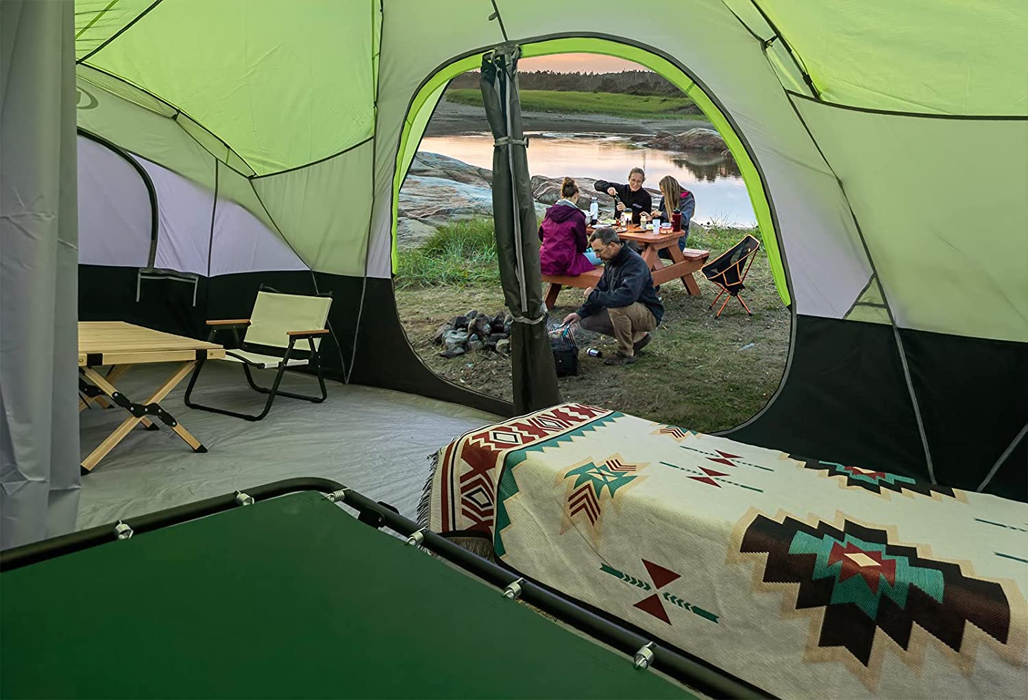 چادر کمپینگ 10 نفره UNP Camping Tent 10-Person - ارسال 20 الی 25 روز کاری
