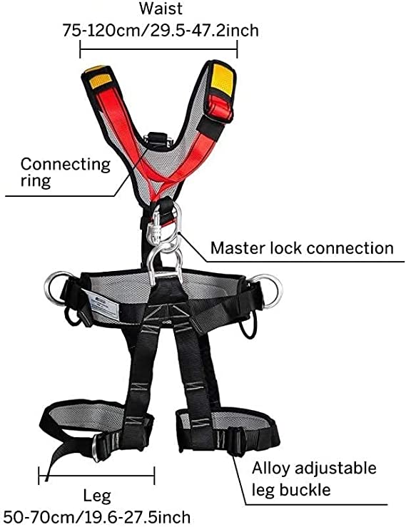 کمربند ایمنی کوهنوردی مدل Mountaineering seat belt professional - ارسال 15 الی 20 روز کاری