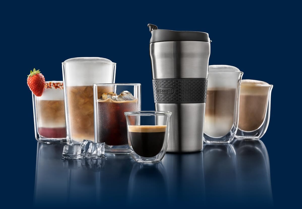 قهوه ساز اتوماتیک با فناوری گرم و خنک دلونگی DeLonghi مدل ECAM450.65.S - ارسال 10 الی 15 روز کاری