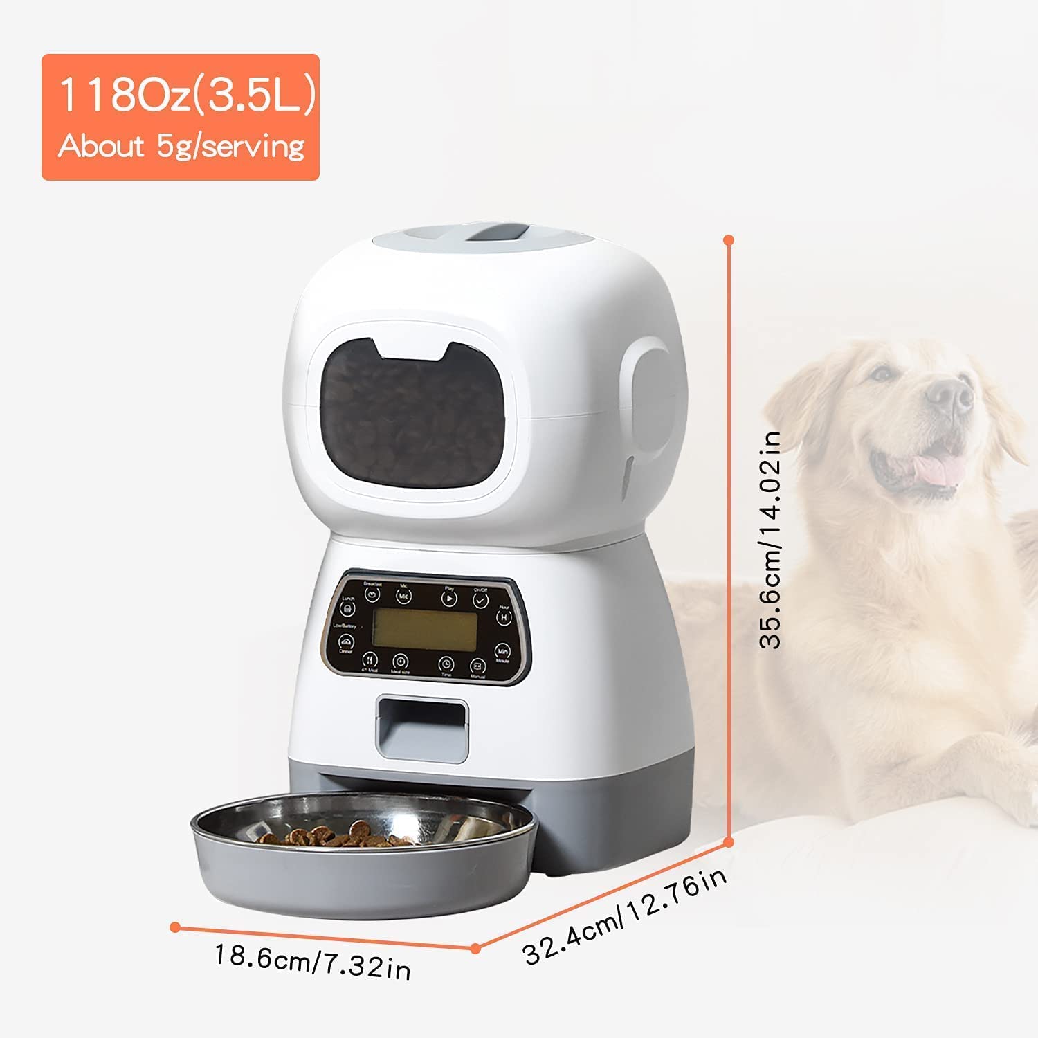 دستگاه اتوماتیک تغذیه گربه و سگ ROYAL POLAR Free Design  Voice Recorder- ارسال ۱۰ الی ۱۵ روز کاری