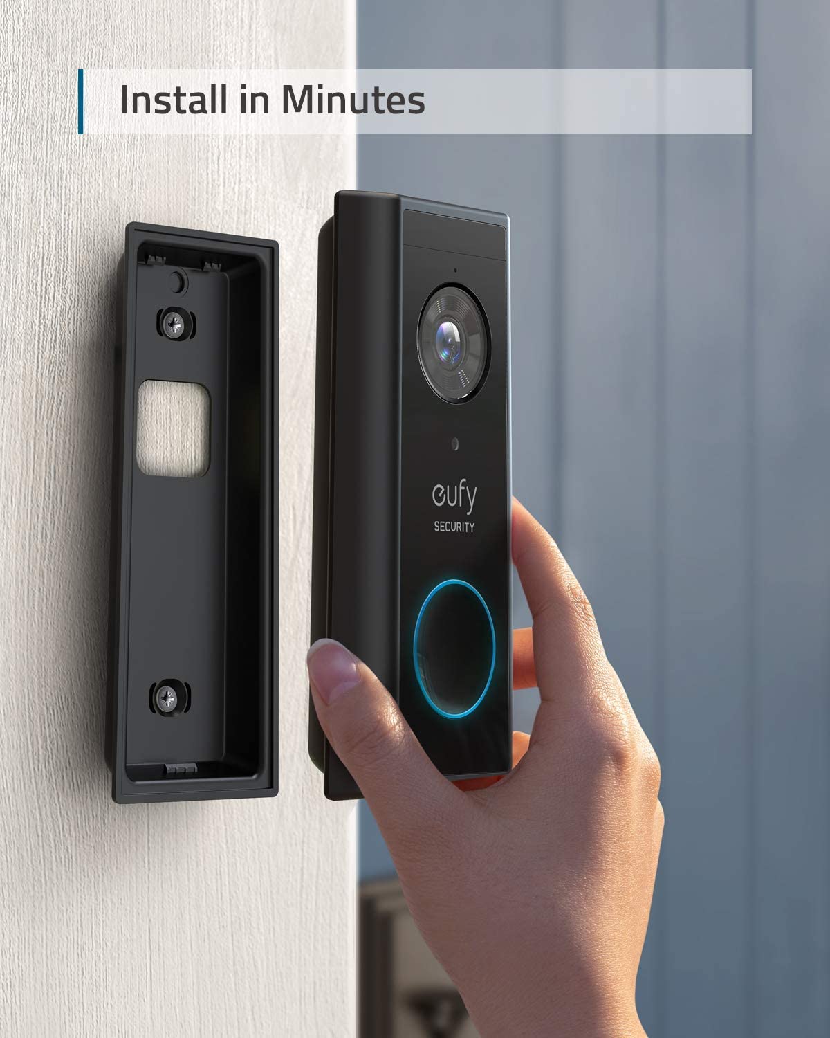 زنگ ویدیوی بی سیم مدل eufy Security Wireless Video Doorbell - ارسال ۱۰ الی ۱۵ روز کاری