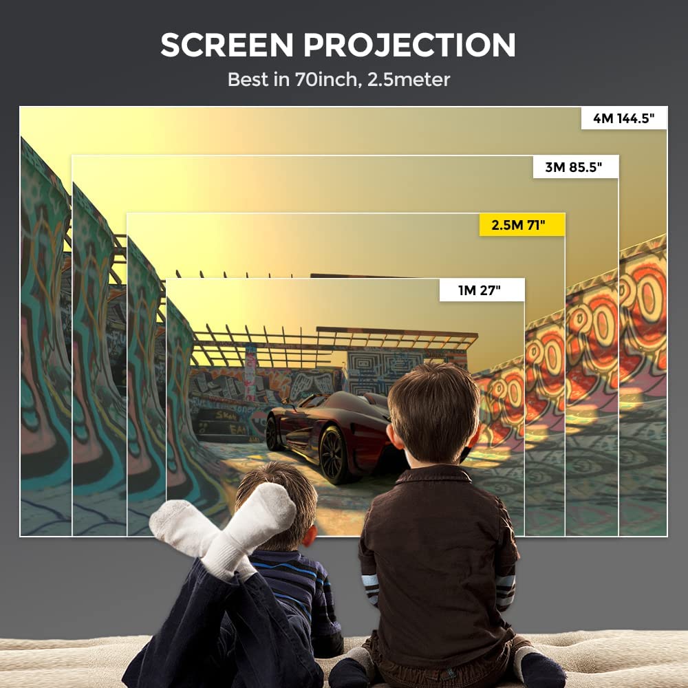 ویدئو پروژکتور مدل Wownect Mini Projector YG230 Basic  - ارسال 10 الی 15 روز کاری