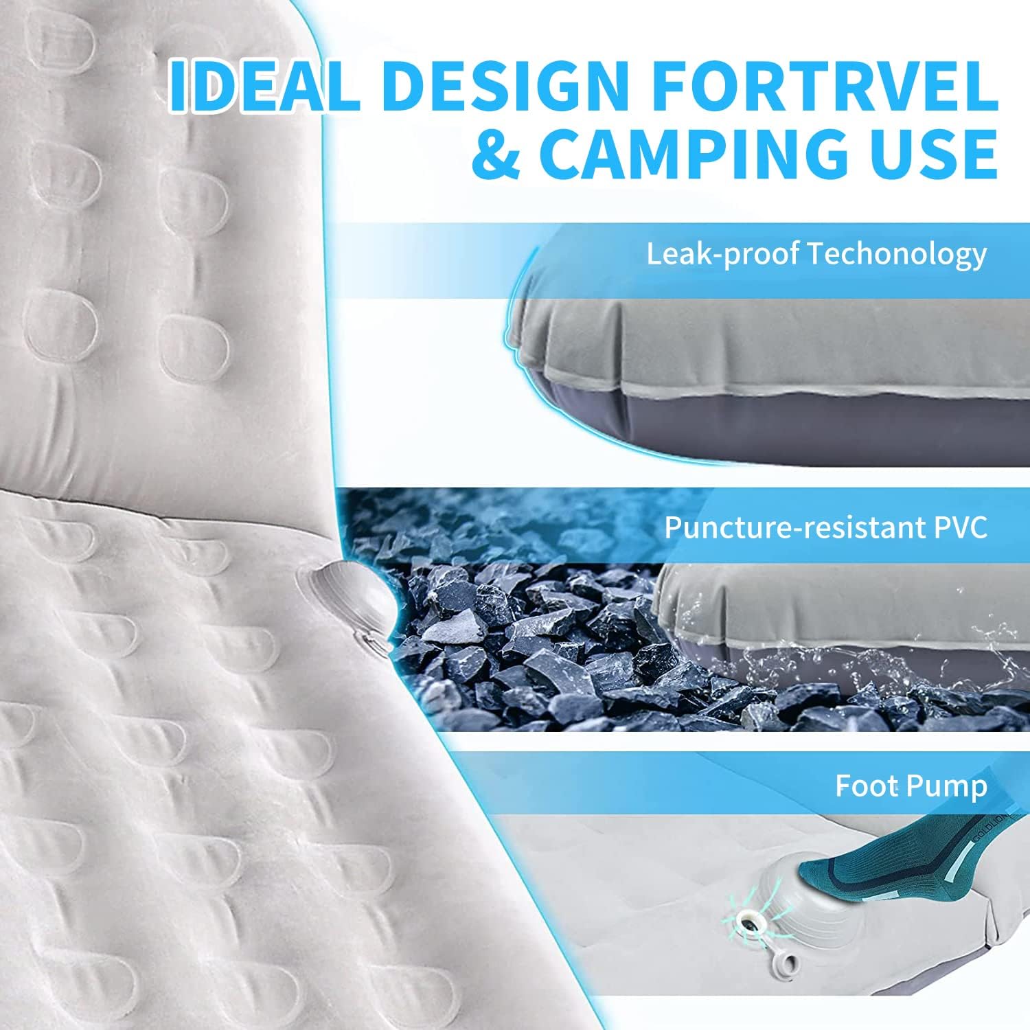 تشک بادی مدل Angju Camping Sleeping Pads - ارسال 10 الی 15 روز کاری