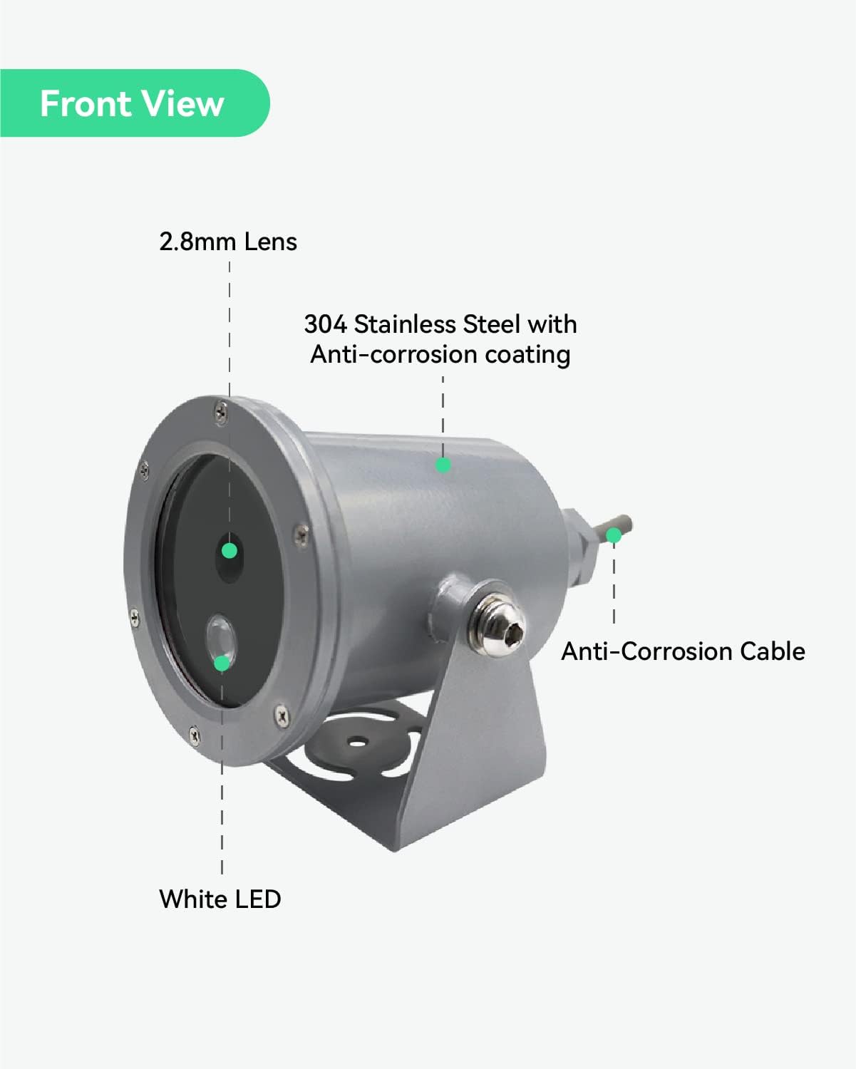 دوربین زیر آب مدل LINOVISION 4K Ultra HD - ارسال 20 الی 25 روز کاری