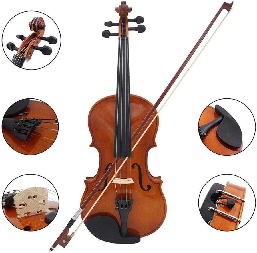 ویولن UMIWE Solid Wood Violin 4/4 for Beginner Student - ارسال ۱۰ الی ۱۵ روز کاری