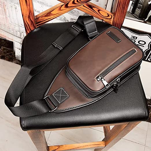کیف شانه کوچک مردانه مدل Skycare Leather Crossbody - ارسال 10 الی 15 روز کاری