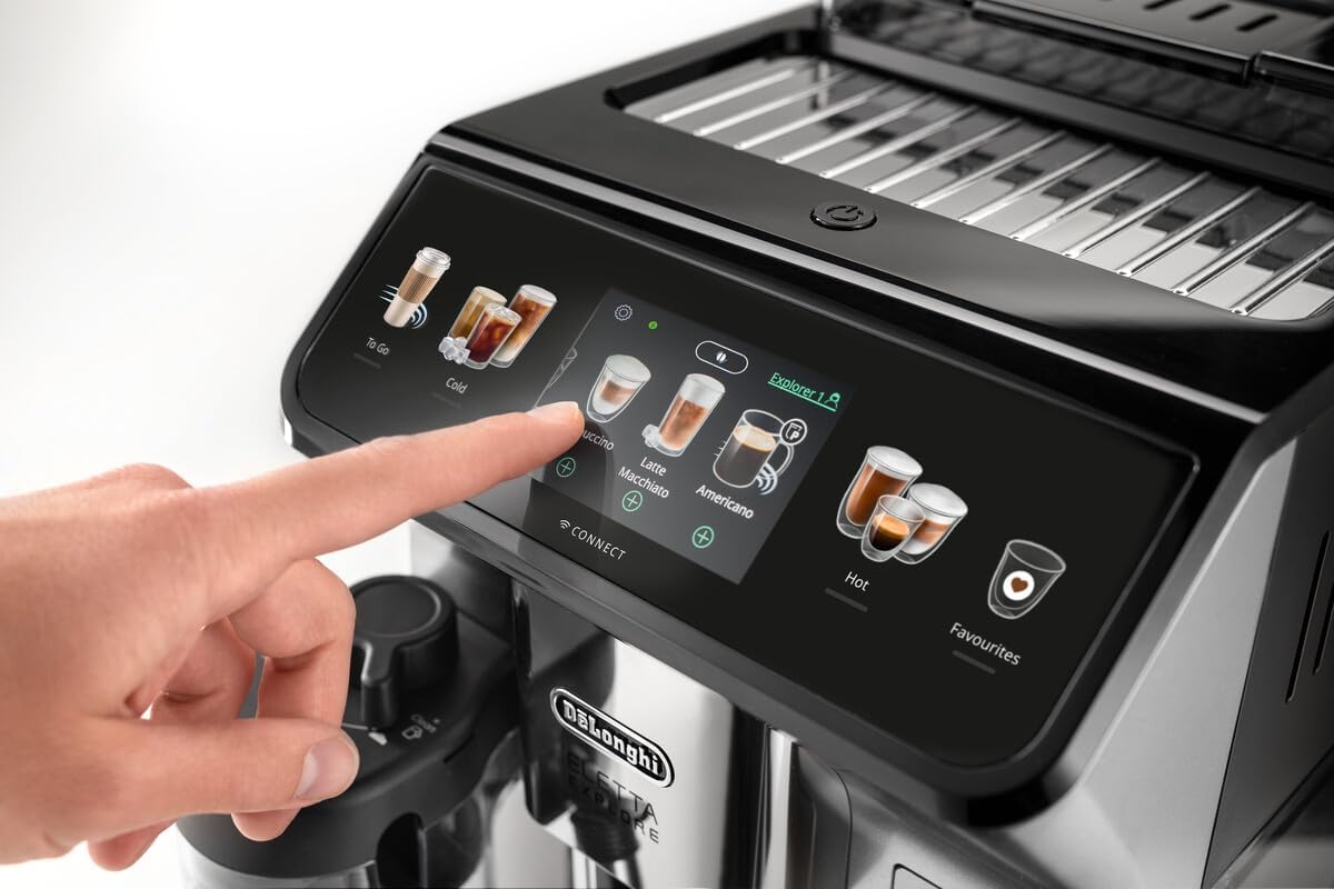 قهوه ساز اتوماتیک با فناوری گرم و خنک دلونگی DeLonghi مدل ECAM450.65.S - ارسال 10 الی 15 روز کاری
