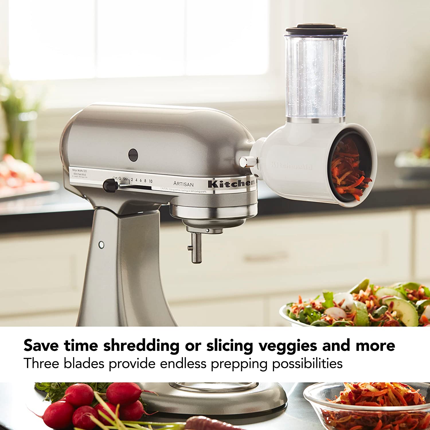 چرخ گوشت کیچن اید KitchenAid Fresh Prep Slicer/Shredder Attachment - ارسال 15 الی 20 روز کاری