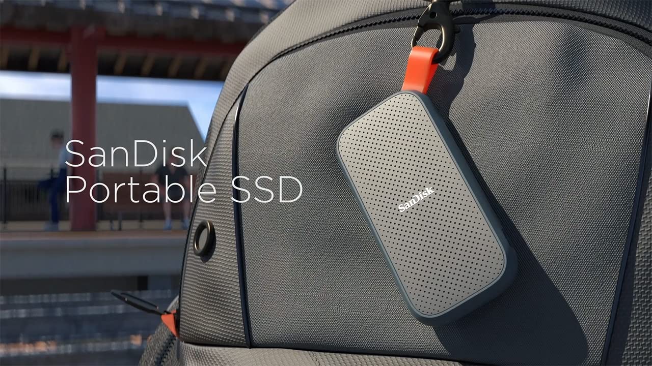 هارد اس اس دی اکسترنال سن دیسک مدل SanDisk 1TB Portable SSD - ارسال 10 الی 15 روز کاری