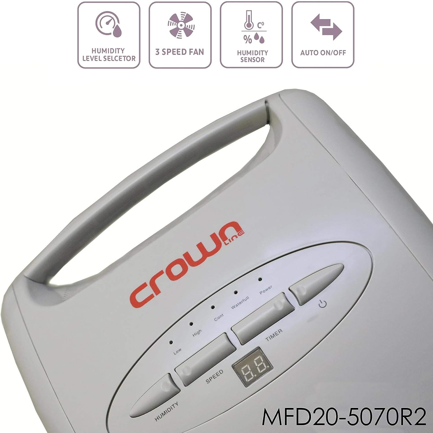 رطوبت گیر Crownline Mfd-205070R- ارسال ۱۰ الی ۱۵ روز کاری