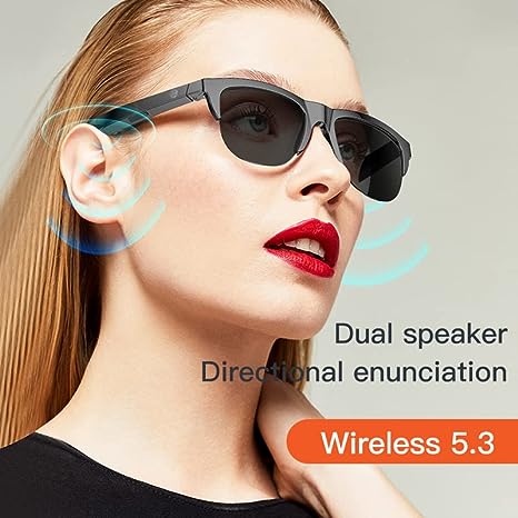 عینک هوشمند مدل Smart Glasses Wireless - ارسال 10 الی 15 روز کاری