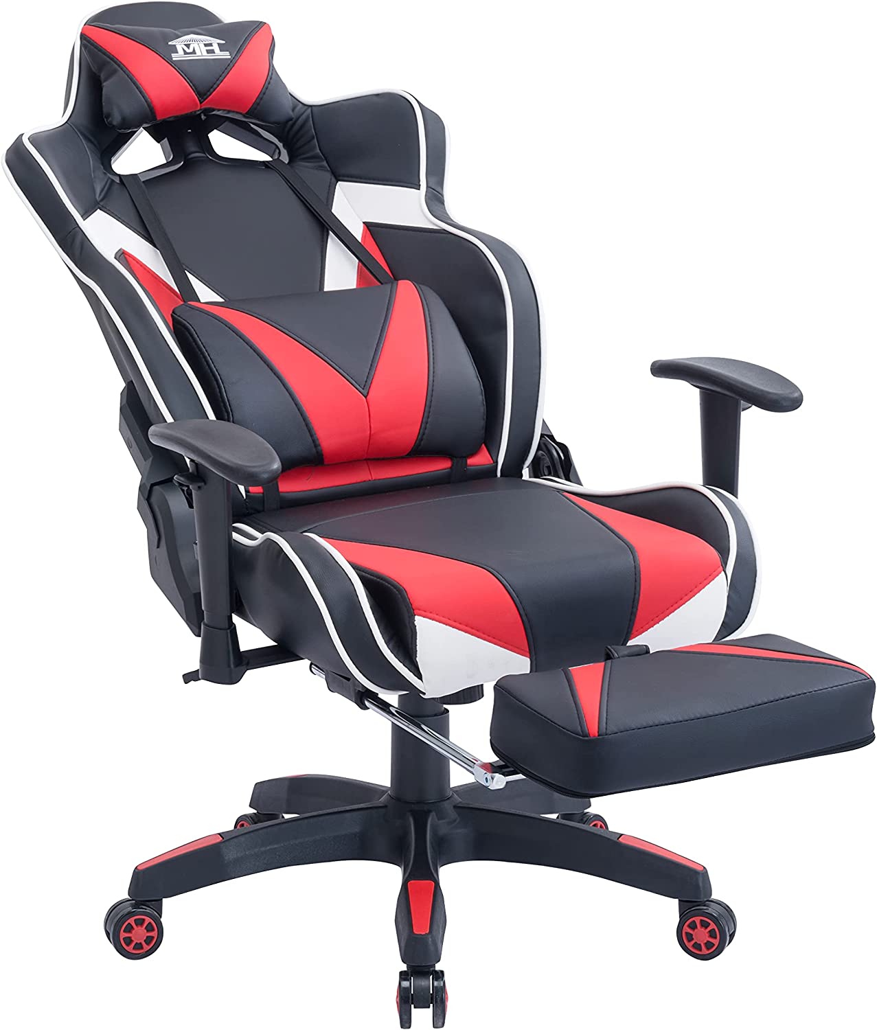 صندلی بازی کامپیوتری Multi Home Furniture MH-8885 مشکی و قرمز - ارسال ۱۰ الی ۱۵ روز کاری