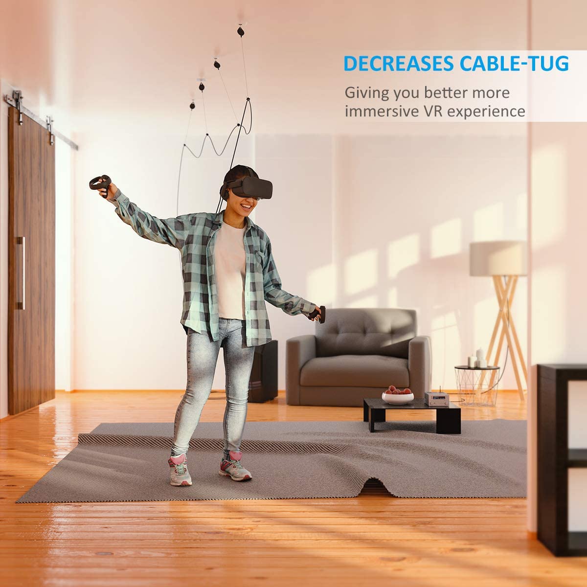 مدیریت کابل واقعیت مجازی مدل KIWI design VR Cable Management Pro Version - ارسال ۱۰ الی ۱۵ روز کاری