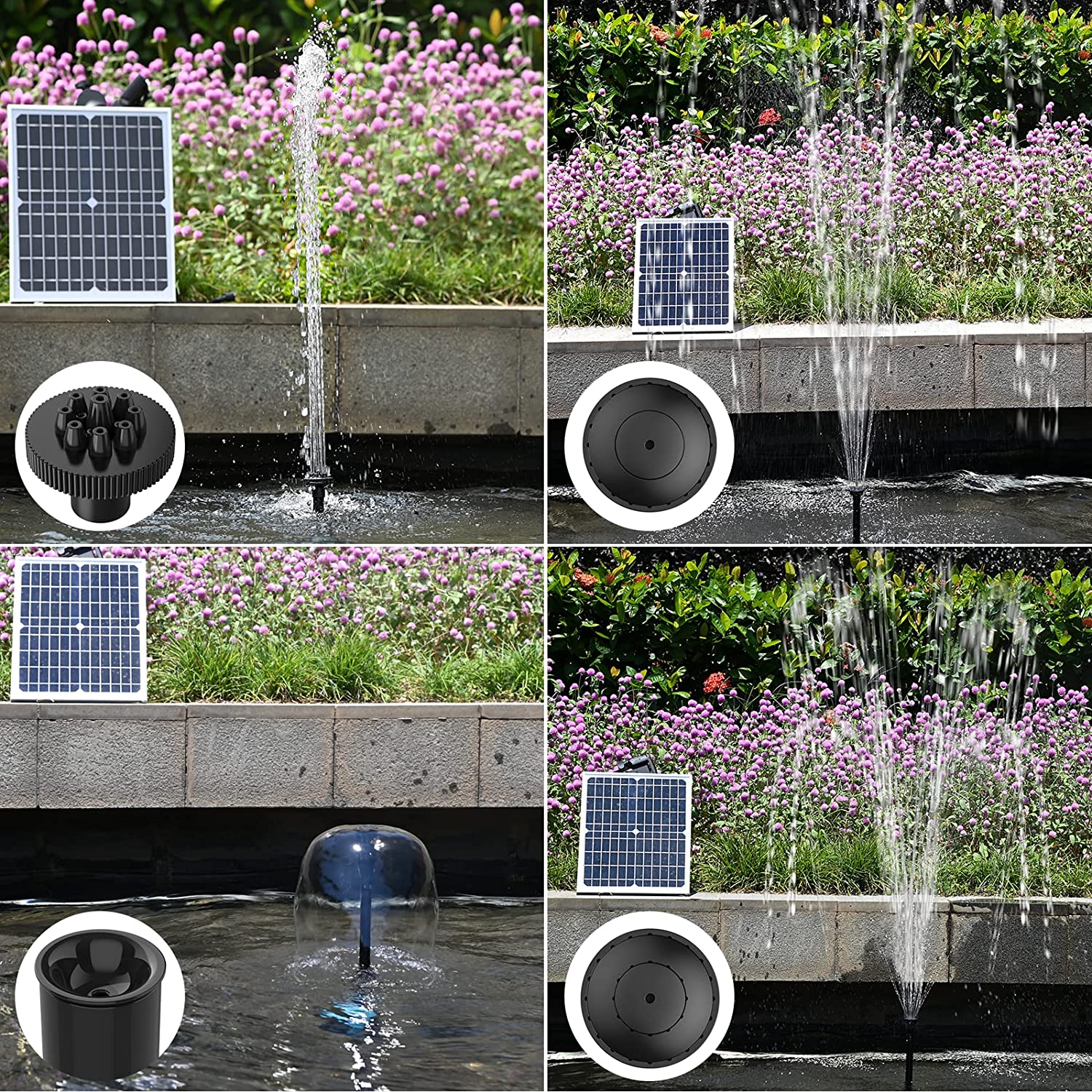 پمپ آبنمای خورشیدی مدل Sun Energise 20W Solar Water Pump - ارسال 10 الی 15 روز کاری