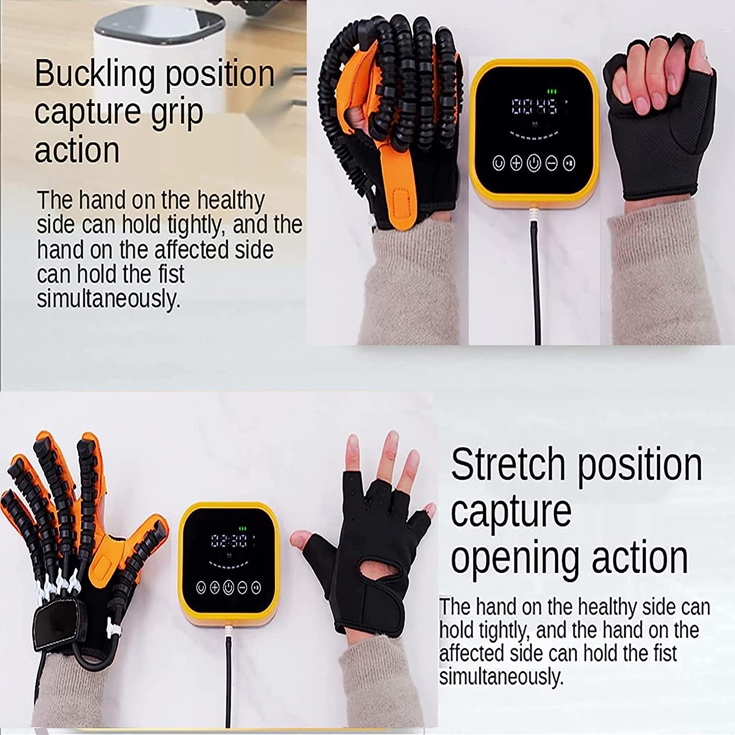 دستکش ربات توانبخشی چپ Rehabilitation Robot Glove Rehabilitation Training Gloves - ارسال 15 الی 20 روز کاری