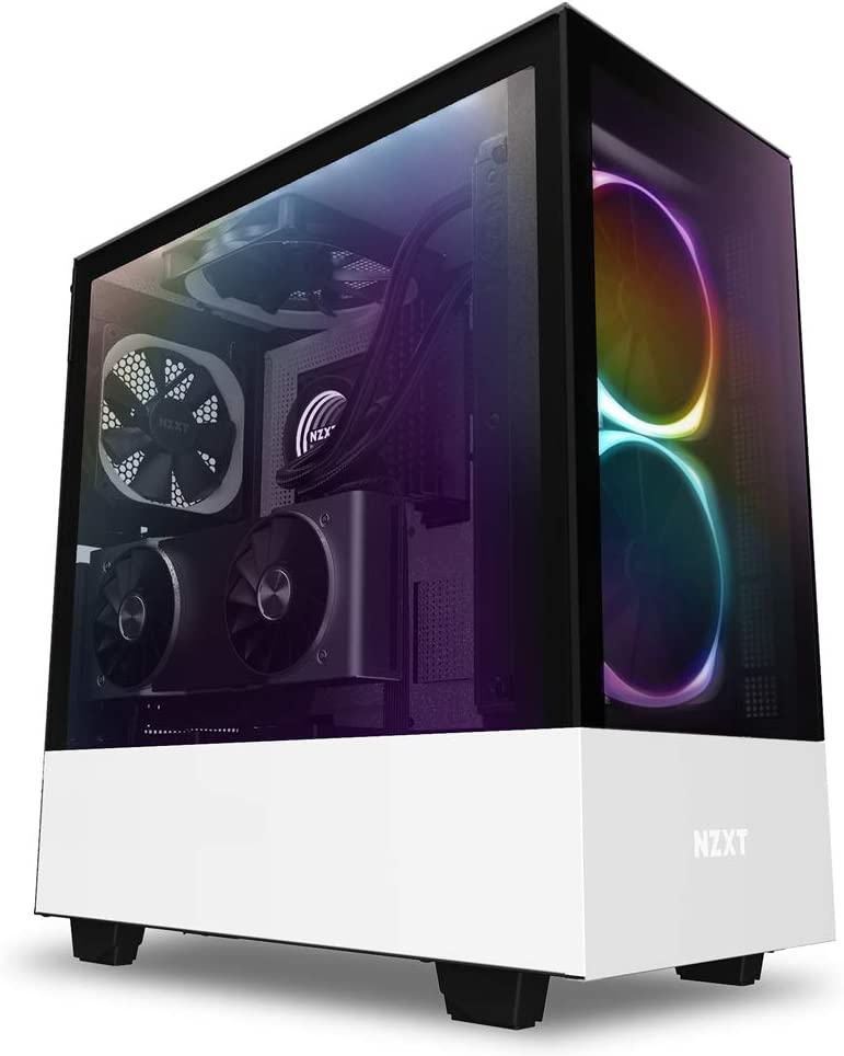 کیس گیمینگ کامپیوتر ای لایت Nzxt H510 Elite - Ca-H510E-W1 - Premium Mid-Tower Atx Case Pc Gaming Case - ارسال ۱۰ الی ۱۵ روز کاری