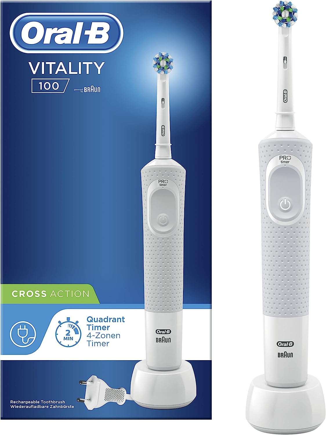 مسواک برقی مدل Oral-B Vitality 100 - ارسال ۱۰ الی ۱۵ روز کاری