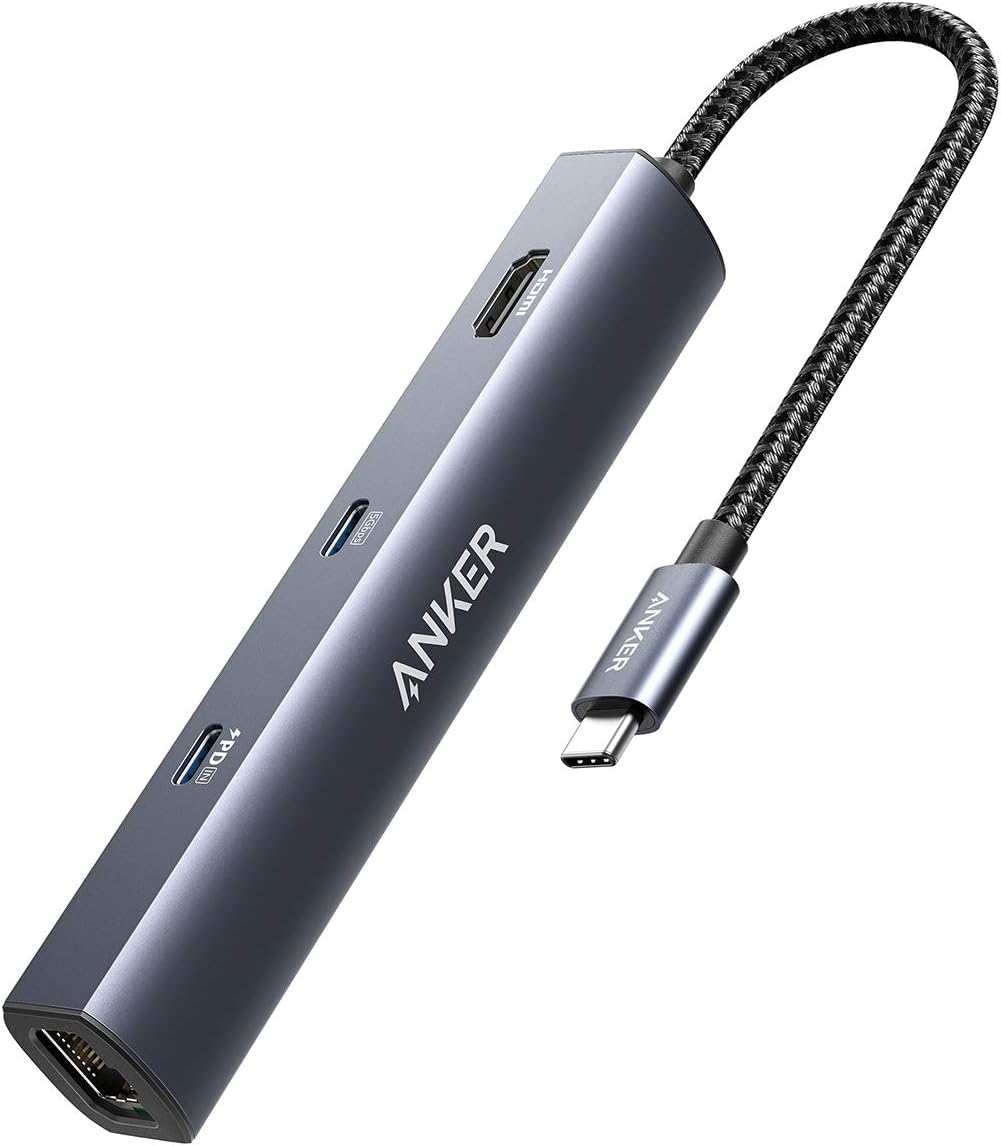 هاب 6 پورت انکر تایپ C مدل Anker USB C Hub - ارسال 10 الی 15 روز کاری