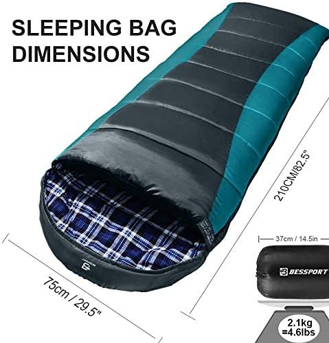کیسه خواب کمپینگ مدل Bessport Winter Sleeping Bag - ارسال 10 الی 15 روز کاری