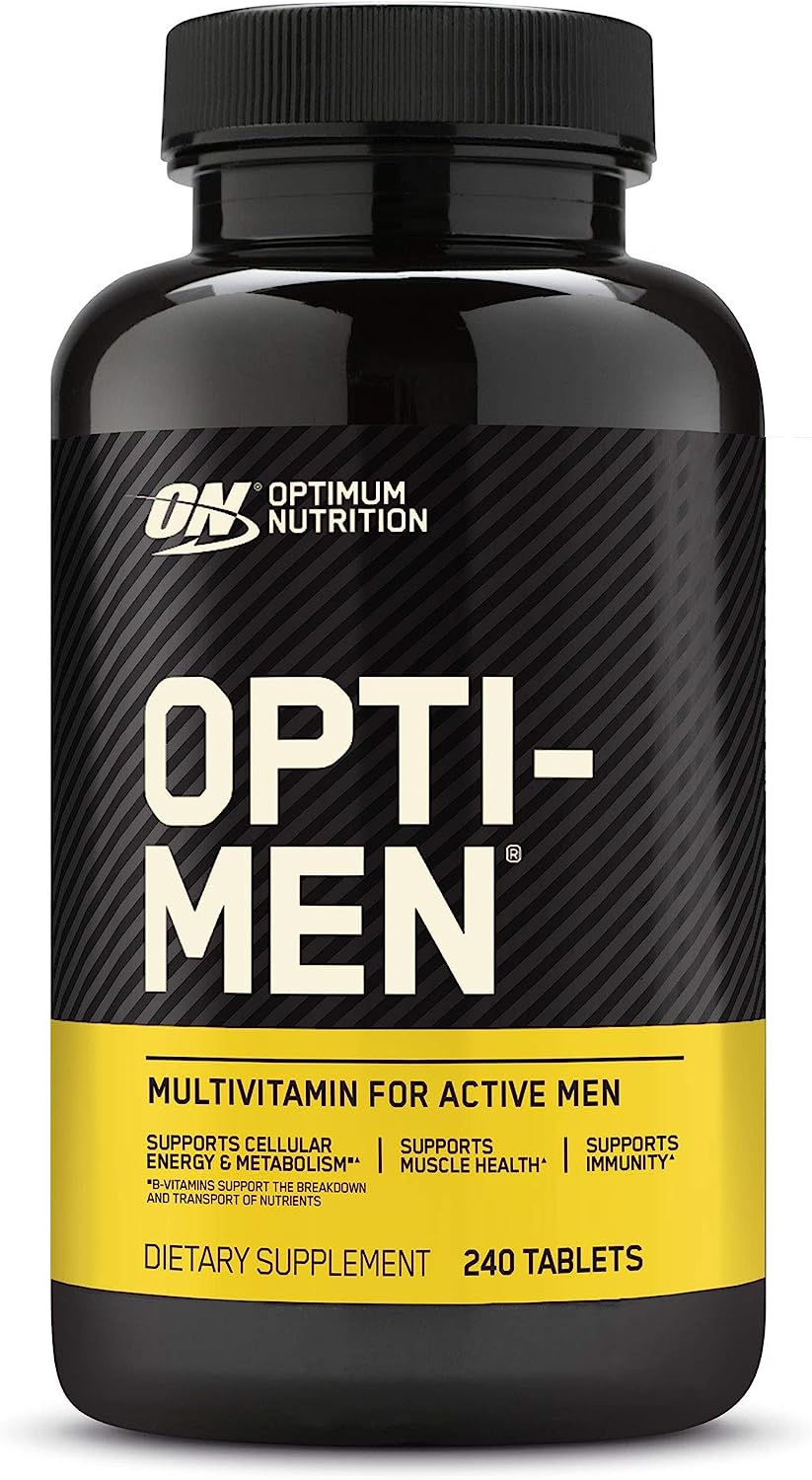 قرص اپتیمن مولتی ویتامین اپتیموم اورجینال 240 عددی مدل Optimum Nutrition Opti-men - ارسال 10 الی 15 روز کاری