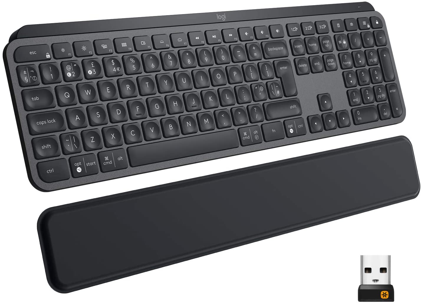 کیبورد بی سیم لاجیتک Logitech MX Keys Plus Advanced Wireless Illuminated Keyboard - ارسال ۱۰ الی ۱۵ روز کاری