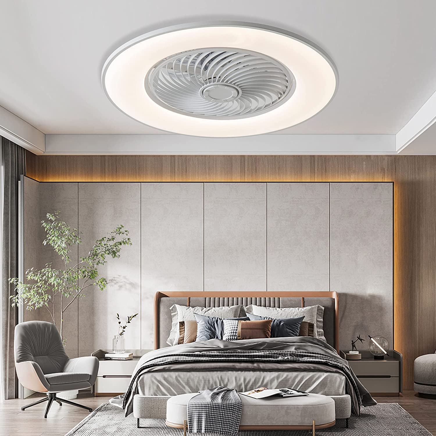 پنکه سقفی بانور Ceiling Fan with Light Modern - ارسال ۱۰ الی ۱۵ روز کاری