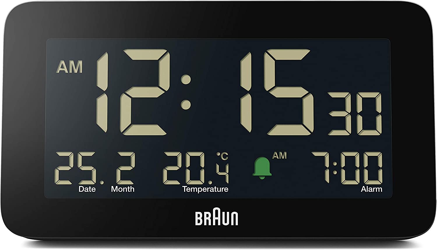 ساعت زنگ دار دیجیتال براون مدل Braun Digital Clock - ارسال 10 الی 15 روز کاری