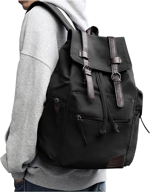 کوله پشتی کلاسیک مدل Canvas Vintage Backpack for Men Women- ارسال 10 الی 15 روز کاری