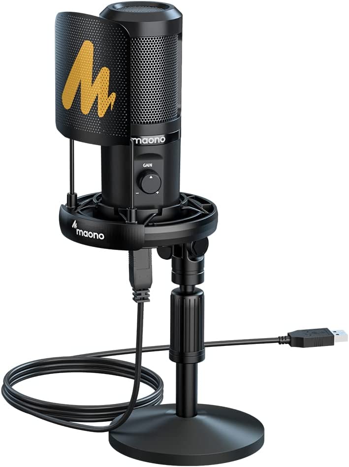 میکروفون Microphone MAONO Plug and Play with Mic Gain PM461T - ارسال ۱۰ الی ۱۵ روز کاری