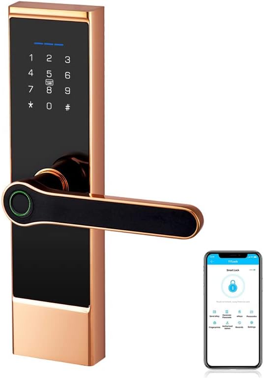 قفل درب هوشمند مدل Razuvious Smart Lock P10 - ارسال ۱۰ الی ۱۵ روز کاری