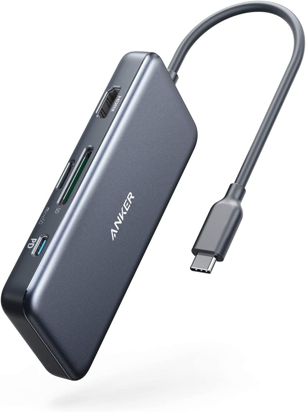 هاب 7 پورت انکر تایپ C مدل Anker USB C Hub، PowerExpand - ارسال 10 الی 15 روز کاری