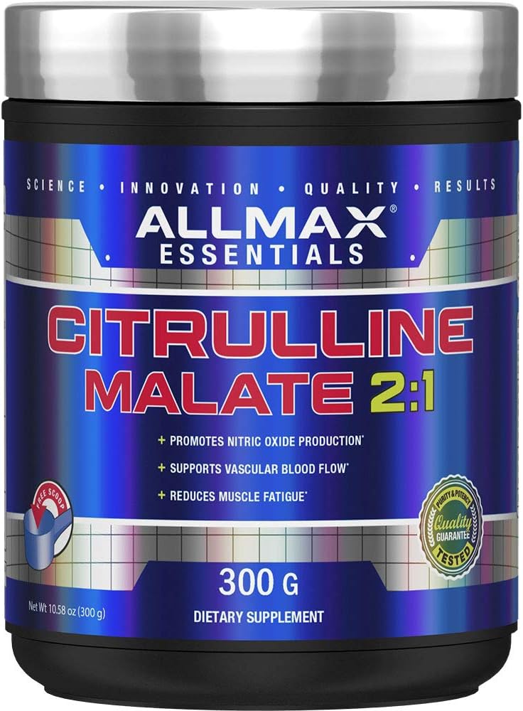 سیترولین مالات المکس مدل AllMax Nutrition Citrulline - ارسال 10 الی 15 روز کاری