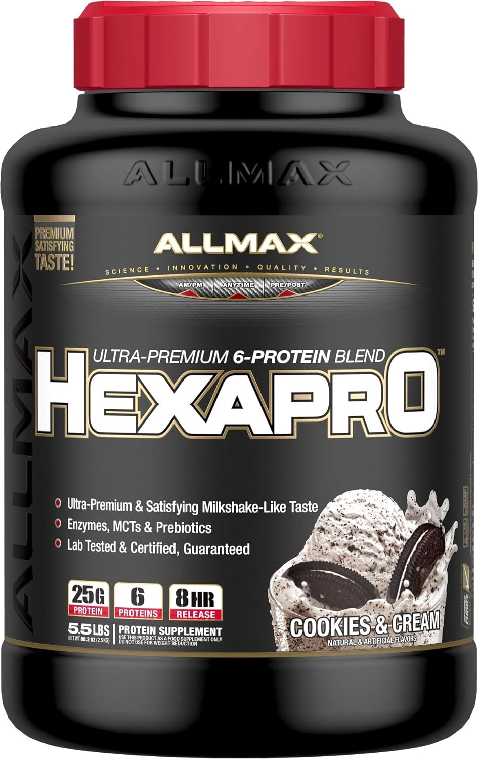 پروتئین هگزا پرو المکس مدل ALLMAX Nutrition Hexapro Ultra-Premium - ارسال 10 الی 15 روز کاری