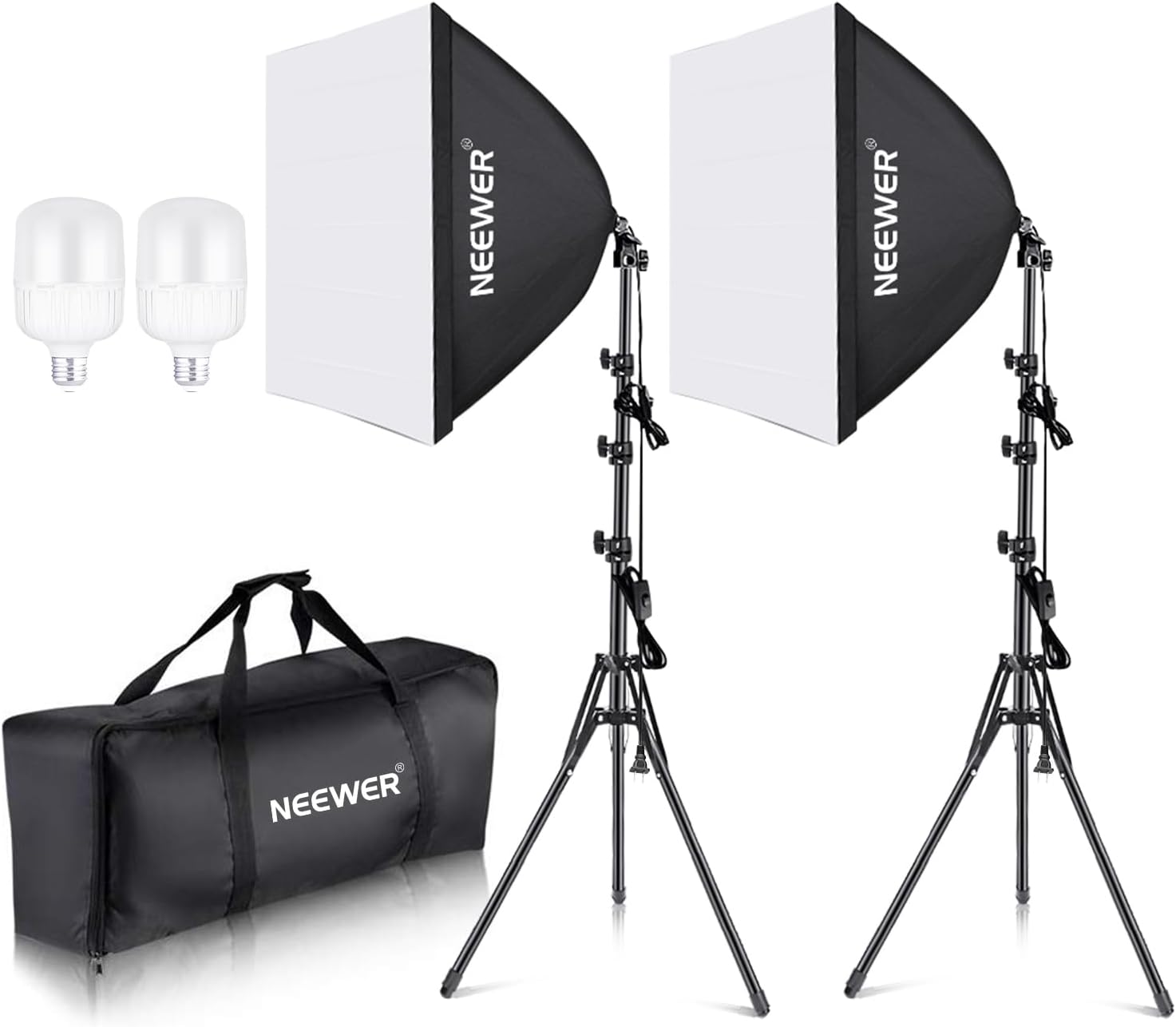 کیت نورپردازی ویدیویی مدل Neewer Photography Softbox - ارسال 10 الی 15 روز کاری
