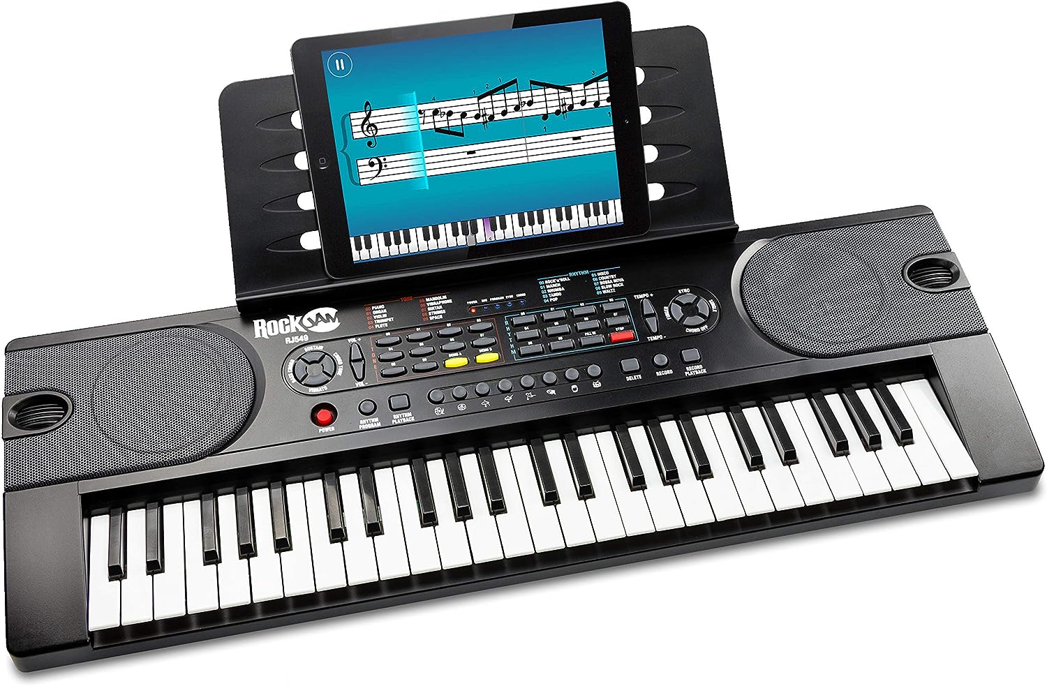 پیانو برقی مدل RockJam 49 Key Keyboard Piano - ارسال ۱۰ الی ۱۵ روز کاری