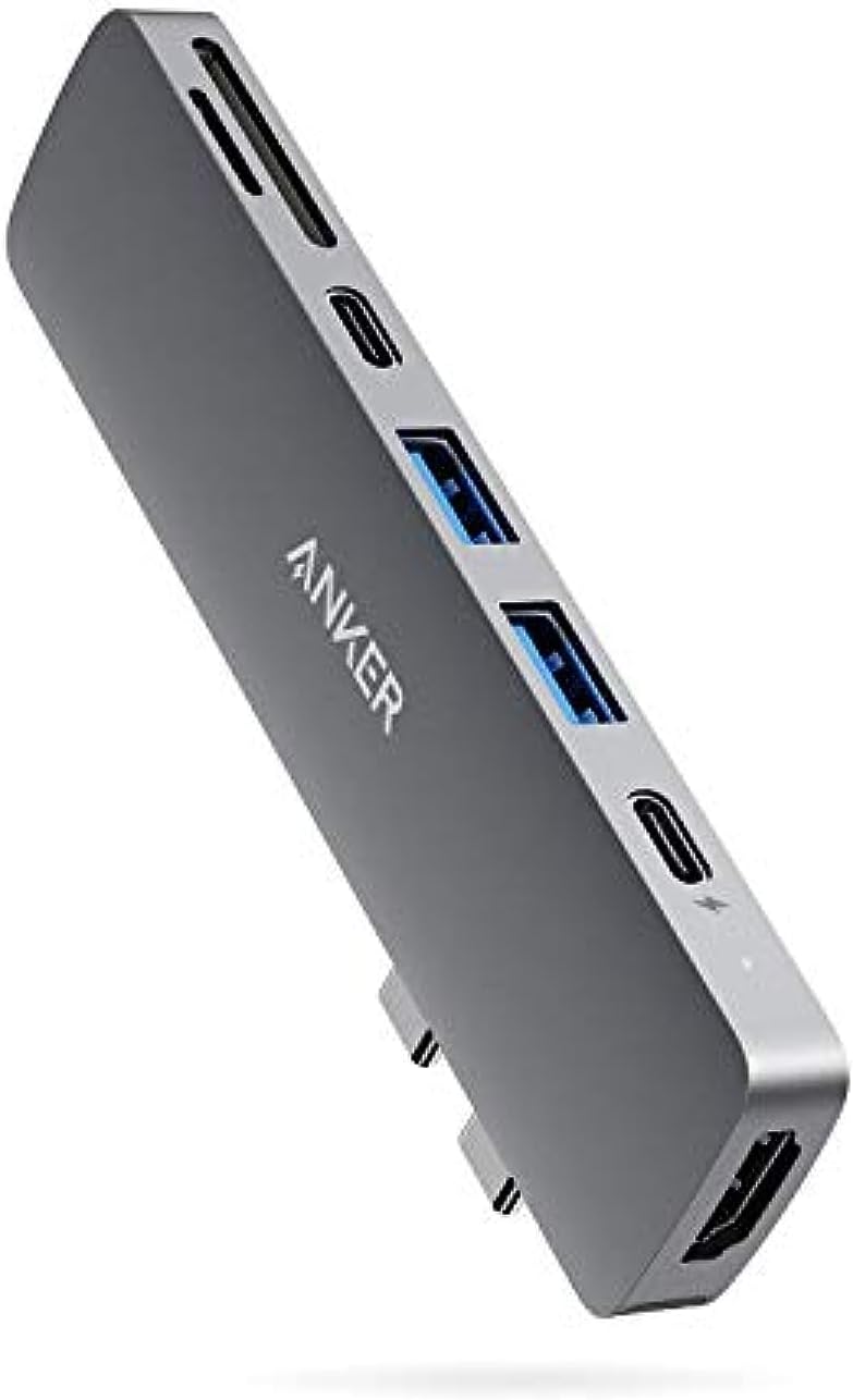 هاب 7 پورت انکر تایپ C برای مک بوک مدل Anker USB C Hub for MacBook - ارسال 10 الی 15 روز کاری