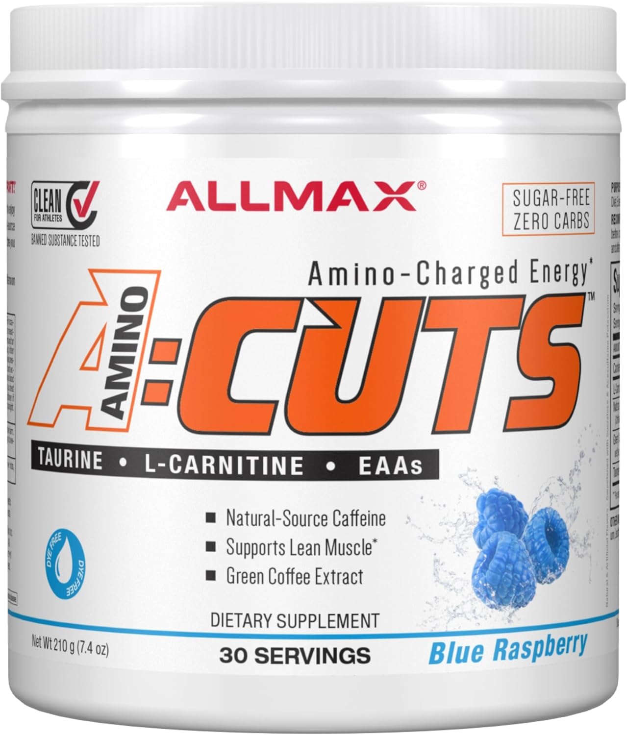 آمینو انرژی کاتس آلمکس مدل ALLMAX Nutrition AMINOCUTS - ارسال 15 الی 20 روز کاری