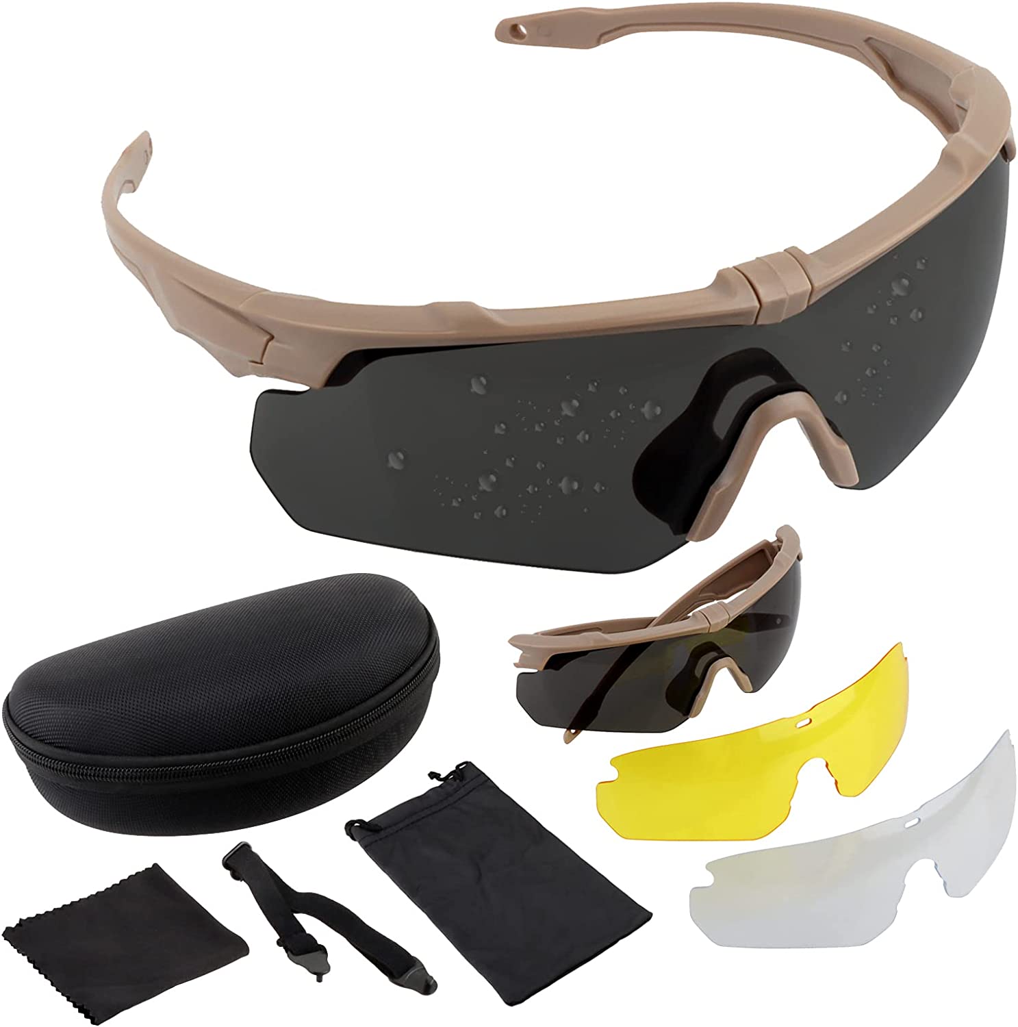 عینک تاکتیکی مدل FOCUHUNTER Tactical Glasses - ارسال 15 الی 20 روز کاری