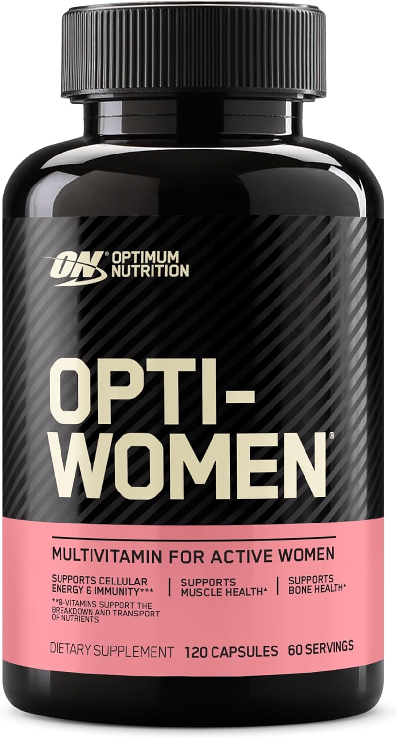 کپسول مکمل مولتی ویتامین روزانه زنانه اورجینال 120 عددی مدل Optimum Nutrition (ON) - ارسال 10 الی 15 روز کاری