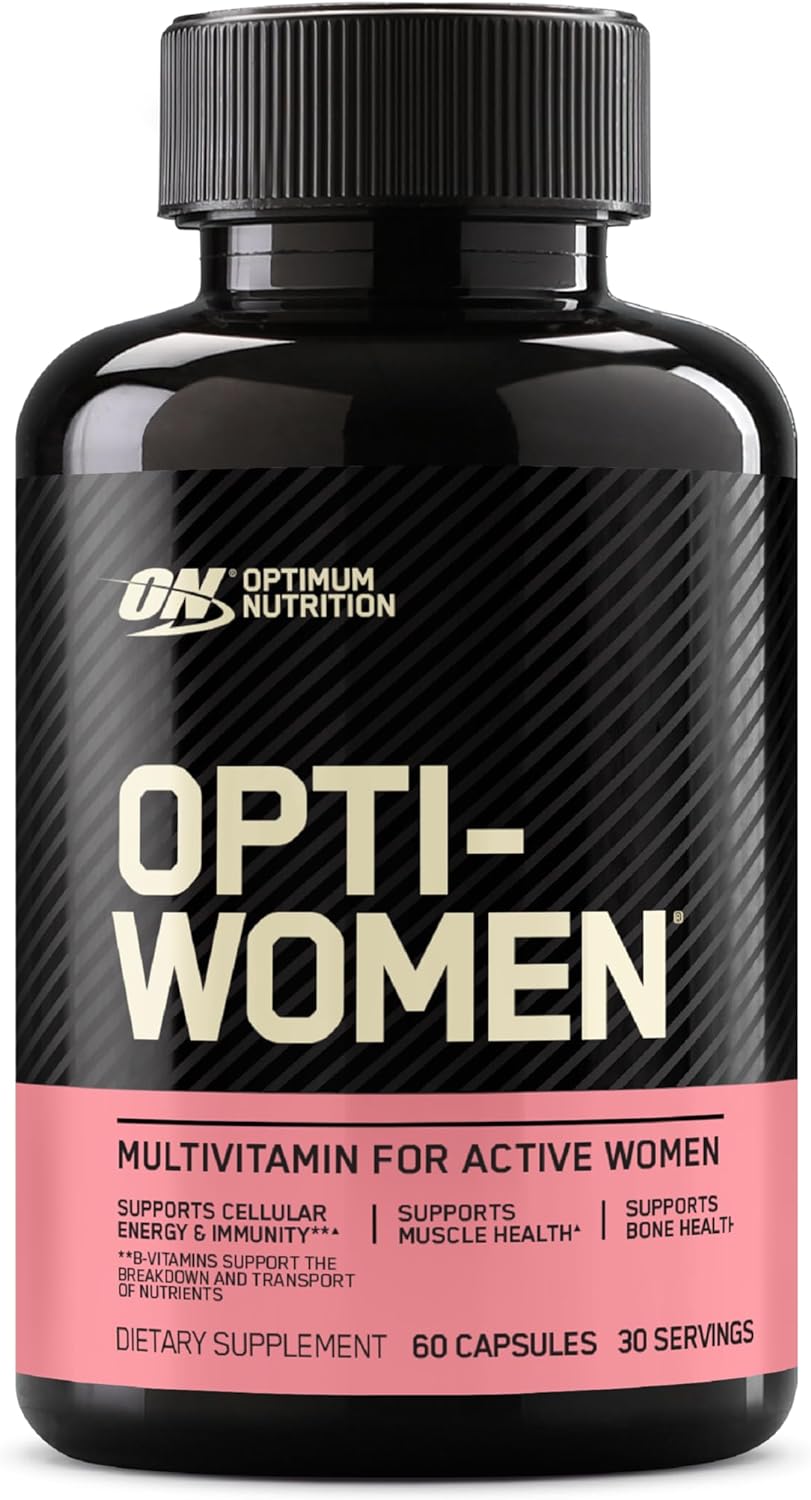 کپسول مکمل مولتی ویتامین روزانه زنانه اورجینال 60 عددی مدل Optimum Nutrition (ON) - ارسال 10 الی 15 روز کاری