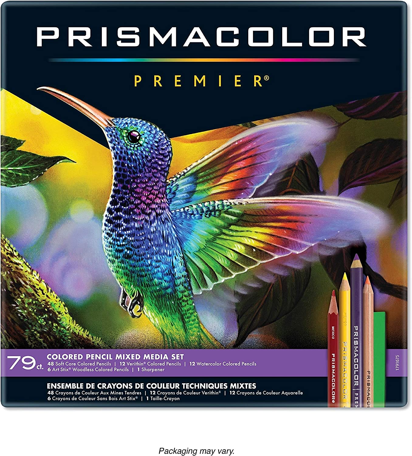 مداد رنگی 79رنگ پریسماکالر مدل Premier Mixed Media - ارسال ۱۰ الی ۱۵ روز کاری
